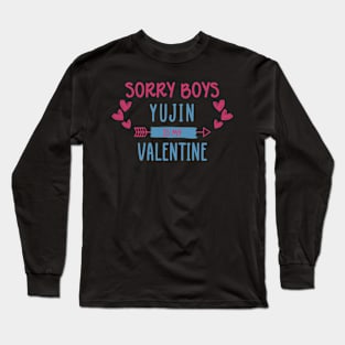 Sorry Boys Yujin Is My Valentine ZEROBASEONE Long Sleeve T-Shirt